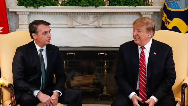 Bolsonaro e Trump