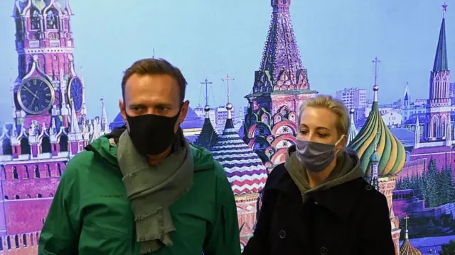 Алексей и Юлия Навальные