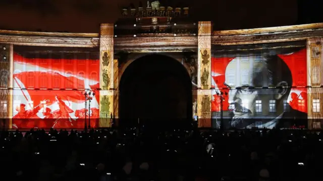 Rusia, St Petersbug, Lenin