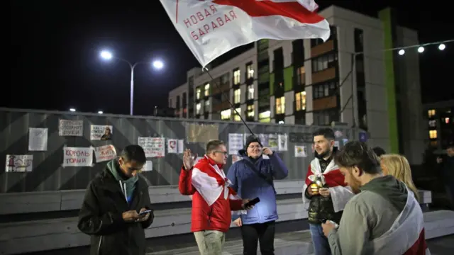 Жители Новой Боровой с самого начала были активными участниками протеста, и им отключили воду и отопление