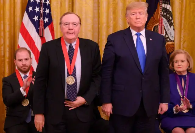 Паттерсон и Дональд Трамп