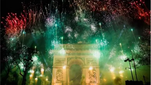 Di Arc de Triomphe for Paris