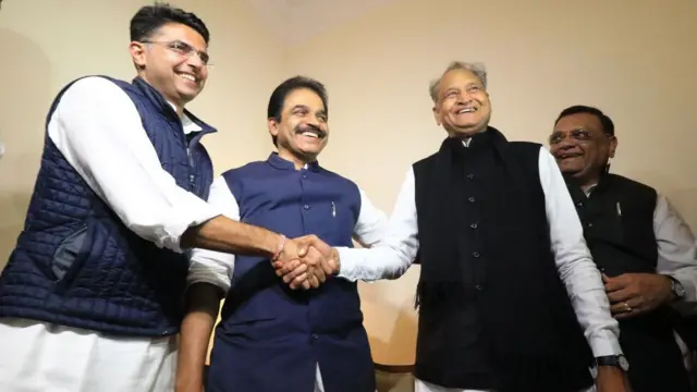 સચિન પાઇલટ અને અશોક ગહેલોત