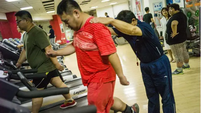 કસરત કરતી વ્યક્તિની તસવીર