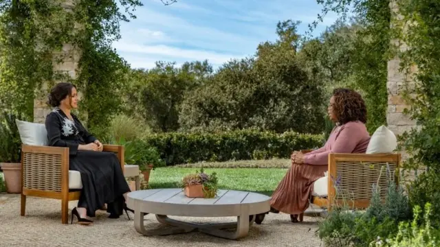 Entrevista de Meghan Markle con Oprah.