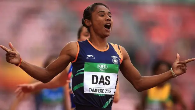 హిమా దాస్, ఐఏఏఎఫ్ ప్రపంచ అండర్-20 అథ్లెటిక్స్ పోటీలు