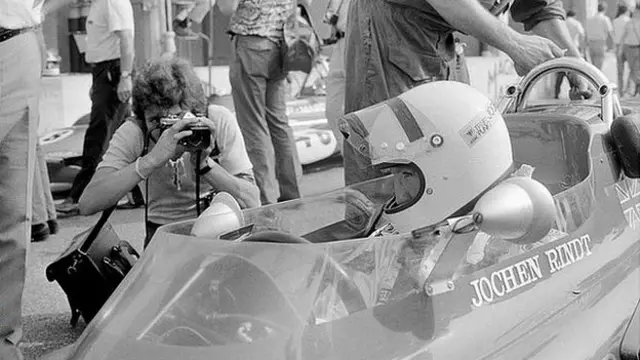 Rindt, pictured at the 1970 Monza Grand Prix