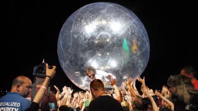 Concierto en Glastonbury, en 2010