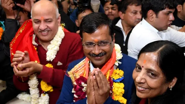मनीष सिसोदिया और अरविंद केजरीवाल