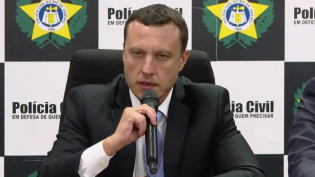 O delegado responsável pela investigação, Henrique Damasceno