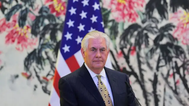 ABD Dışişleri Bakanı Rex Tillerson