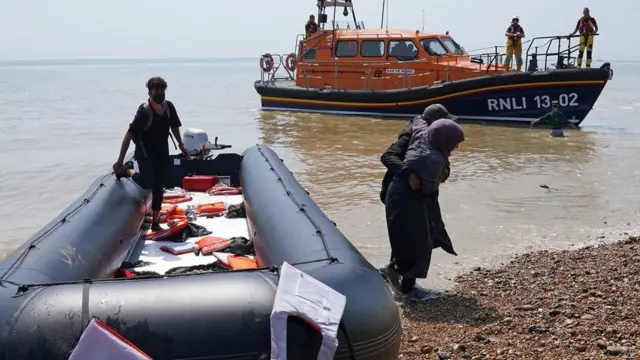 İngiltere'ye gelen göçmenler