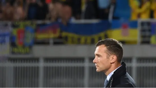 Головний тренер збірної України з футболу Андрій Шевченко