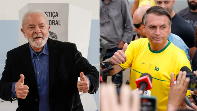 Lula e Bolsonaro