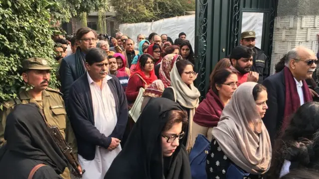 عاصمہ جہانگیر جنازہ