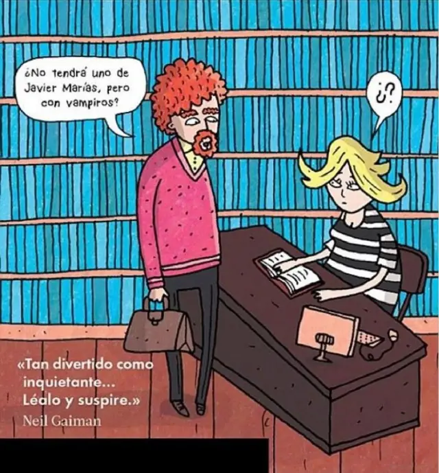 Portada de la edición en español de "Cosas raras que se oyen en las librerías", de Jen Campbell