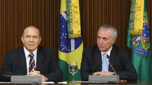 Eliseu Padilha (esq.) e Michel Temer (dir.)