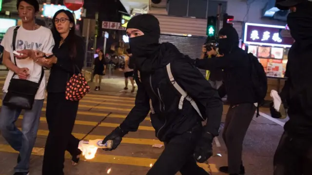 Hong Kong protesters
