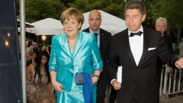Joachim Sauer mijin Angela Merkel ta Jamus