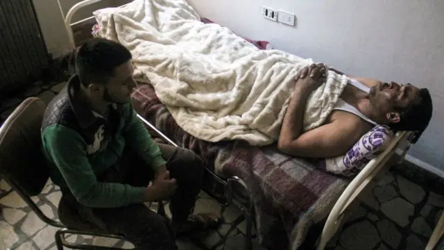 İdlib saldırısı sonrası hastalar