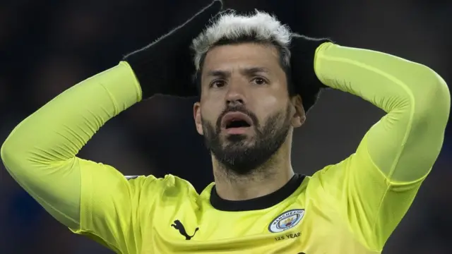 Mshambuliaji wa Manchester City Sergio Aguero