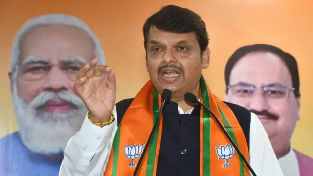 विनोद तावडे, चंद्रशेखर बावनकुळे, देवेंद्र फडणवीस, पंकजा मुंडे