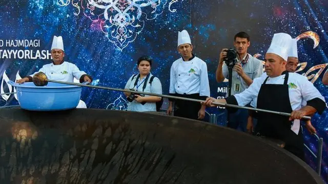 8 тонналик ош тайёрлашга тайёргарлик