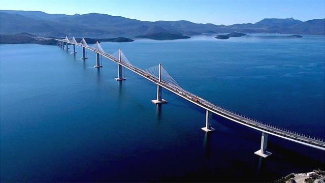Ponte Pelješac, na Croácia,aa jogo cassinoconstrução