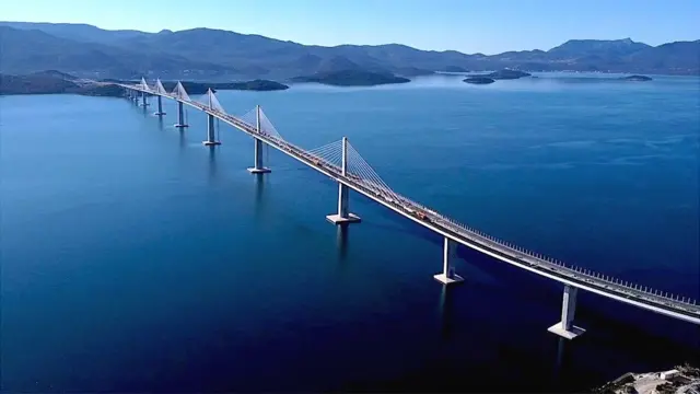 Ponte Pelješac, na Croácia,sites de aposta copaconstrução