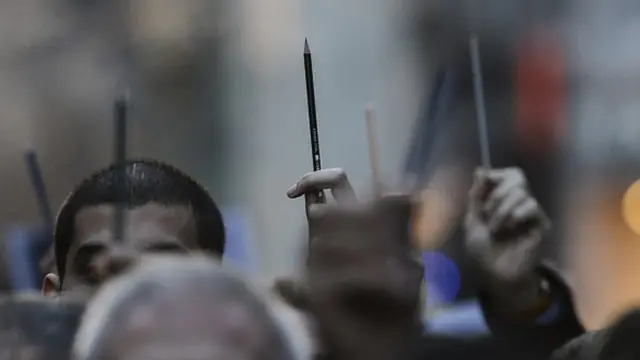 Gazetecilerin eylemi - 2015