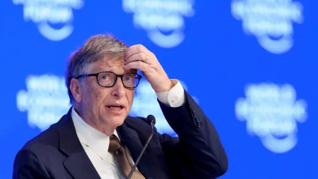 Bill Gates no Fórum Econômico Mundial