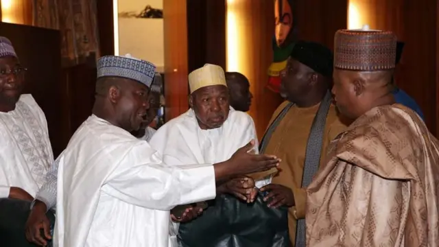 Wasu Gwamnonin jihohi a Najeriya