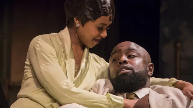 Michael Balogun, en la obra Blues for an Alabama Sky mientras era alumno en la Real Academia de Arte Dramático (RADA) de Londres. (Foto: gentileza RADA)