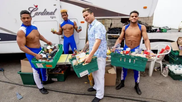 Circo cubano varado en Reino Unido