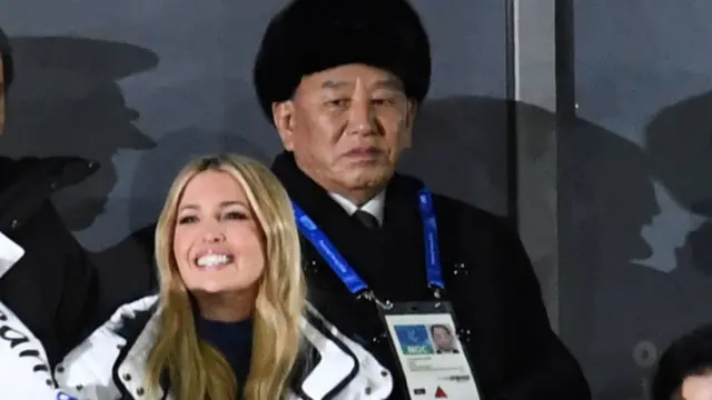 Ivanka Trump ve Kim Yong Chol