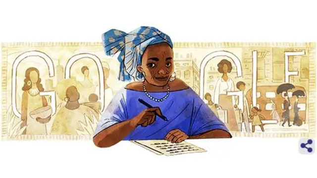 Google Doodle maka Buchi Emecheta