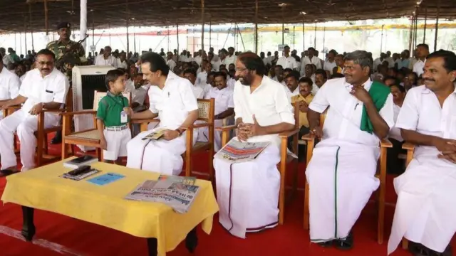 திமுக செயல் தலைவர் மு.க.ஸ்டாலின்