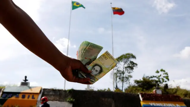 Migrante venezolano en Brasil