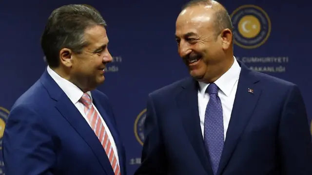 Sigmar Gabriel ve Mevlüt Çavuşoğlu