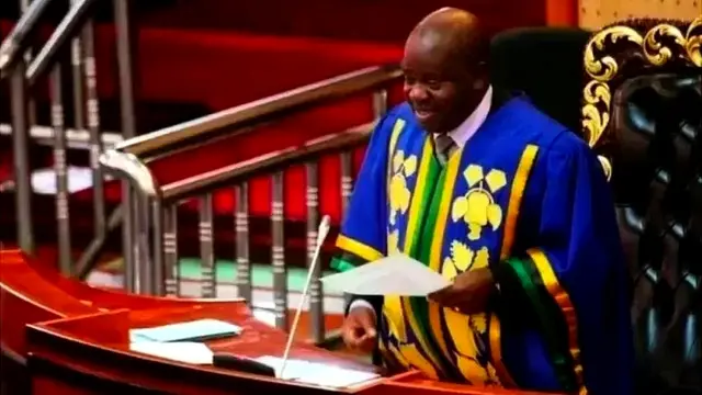 Job Ndugai, umukuru w'inama nshingamateka ya Tanzania yatanze imihoho