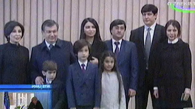 Шавкат Мирзиёев оиласи билан