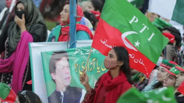 لاہور جلسہ، تحریک انصاف