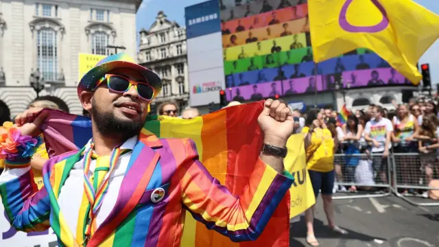 Гей-парад в Лондоне