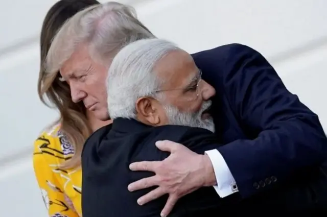 नरेंद्र मोदी, डोनल्ड ट्रंप