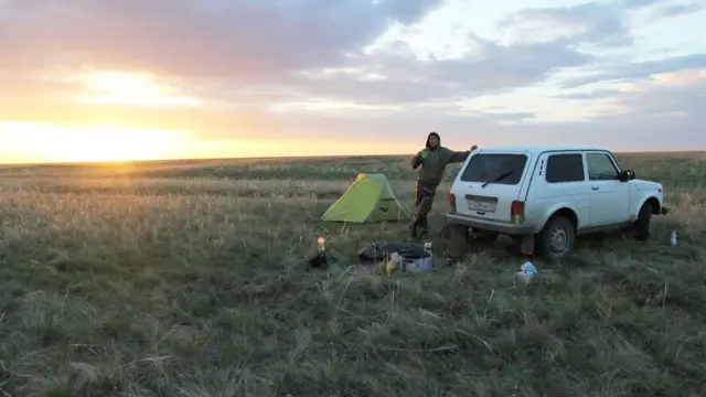 Kazakh steppe