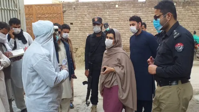 منگاہ میں لاک ڈاؤن