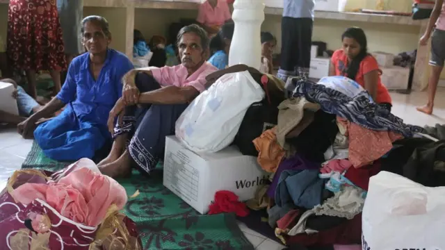 Sri Lanka Land slide Rescue Camps