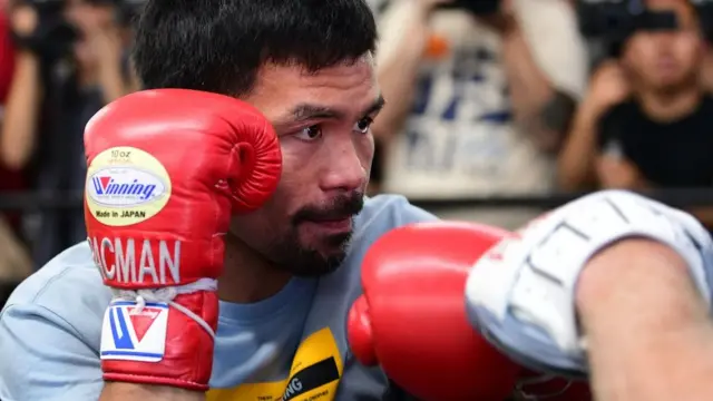 Thurman alipokuwa akijiandaa kuzipiga dhidi ya Thurman