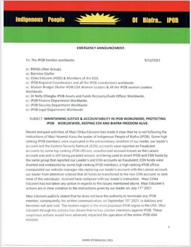 Akwụkwọ ịnapụ Edoziem ọchịchị