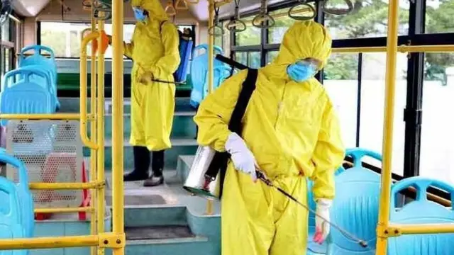 삼지연시 방역 활동